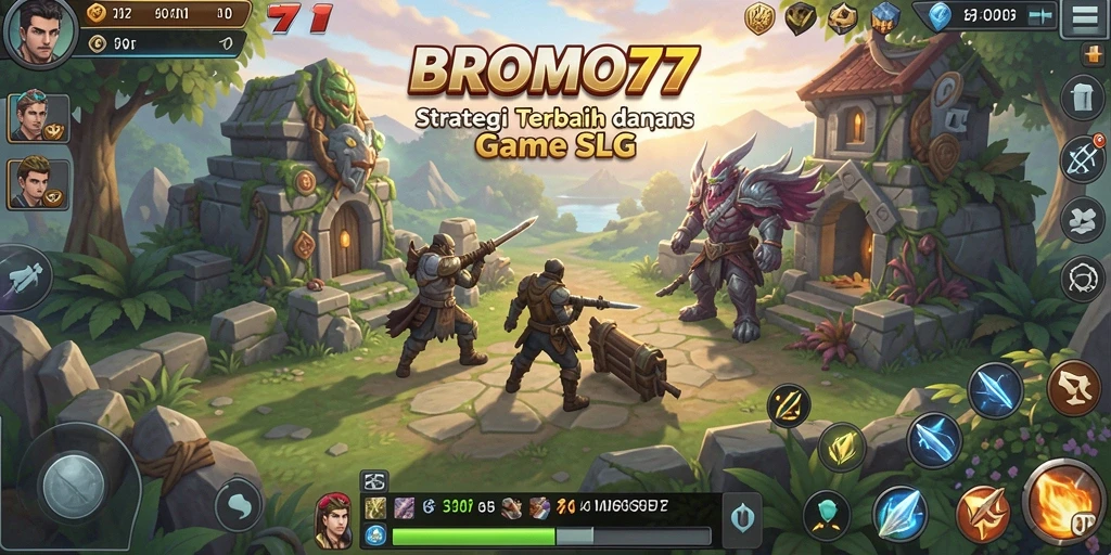 Screenshot gameplay BROMO77 menampilkan aksi seru dan strategi mendalam.