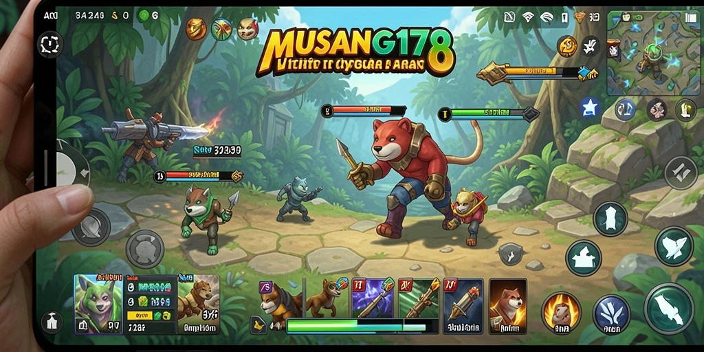 Screenshot utama MUSANG178 menampilkan antarmuka aplikasi Utility yang ramah pengguna.