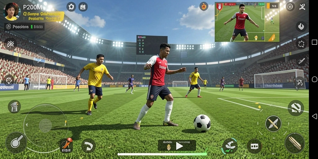 Tampilan menarik dari gameplay P200M yang memikat para pemain.