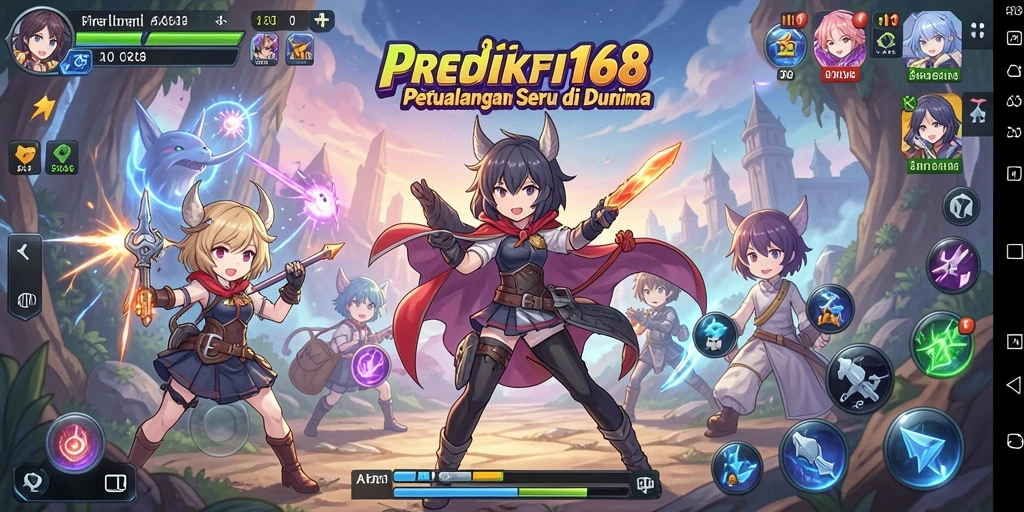 Tampilan menakjubkan dari gameplay PREDIKSI168 yang penuh aksi anime.