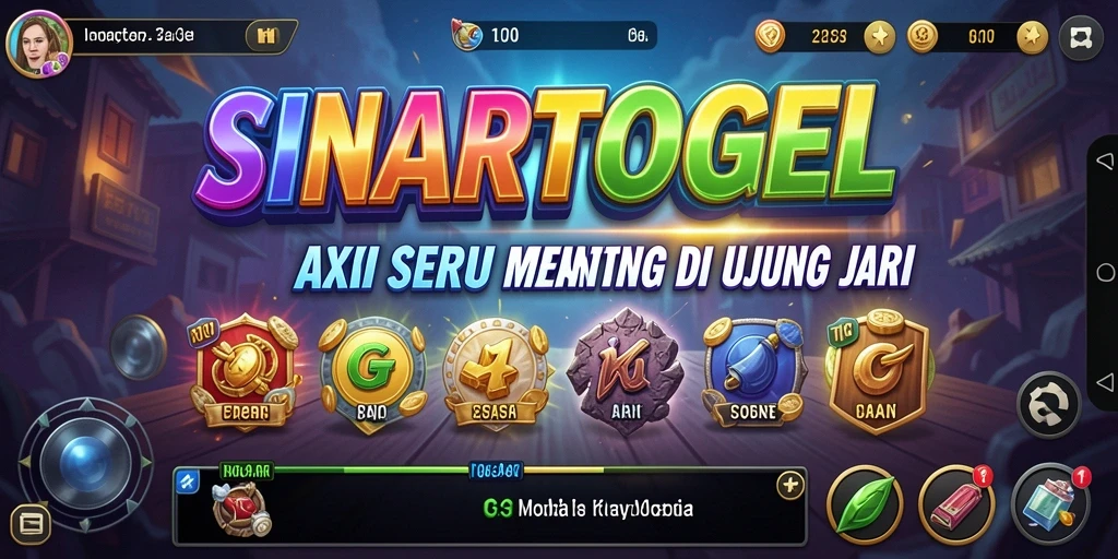 Tampilan gameplay mendebarkan SINARTOGEL penuh aksi dan tantangan.