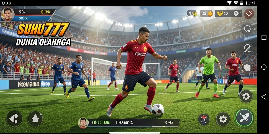 Tampilkan gameplay SUHU777 yang penuh aksi olahraga.