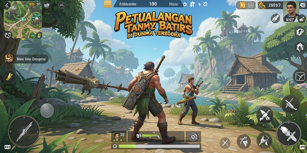 Gameplay aktif di dunia terbuka WG87 dengan berbagai petualangan menarik.